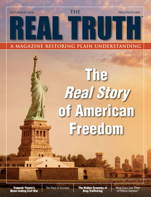 Image for Real Truth July-August 2016 – The Real Story of American Freedom