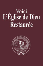 Image for Voici L’Église de Dieu Restaurée