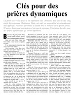 Image for Clés pour des prières dynamiques