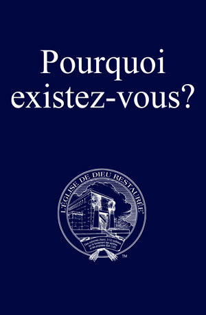 Image for Pourquoi existez-vous?