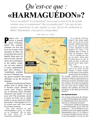 Image for Qu’est-ce que : «Harmaguédon»?